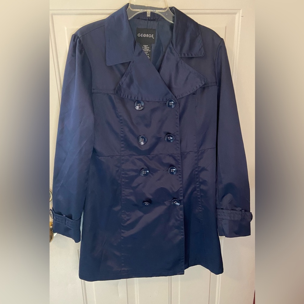 George Trench Coat Sz L